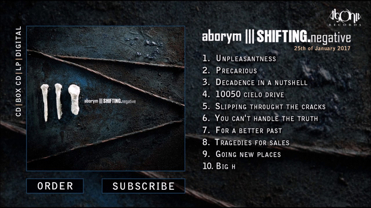 ABORYM - Shifting.Negative (Official Full Album Stream) - YouTube