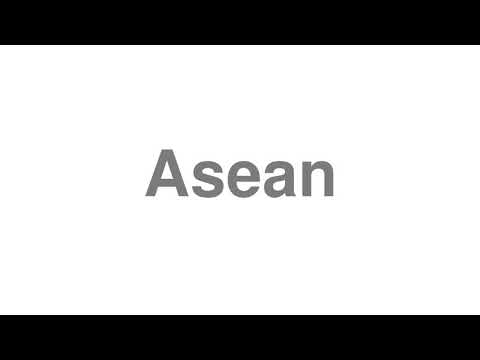 How to Pronounce "Asean"