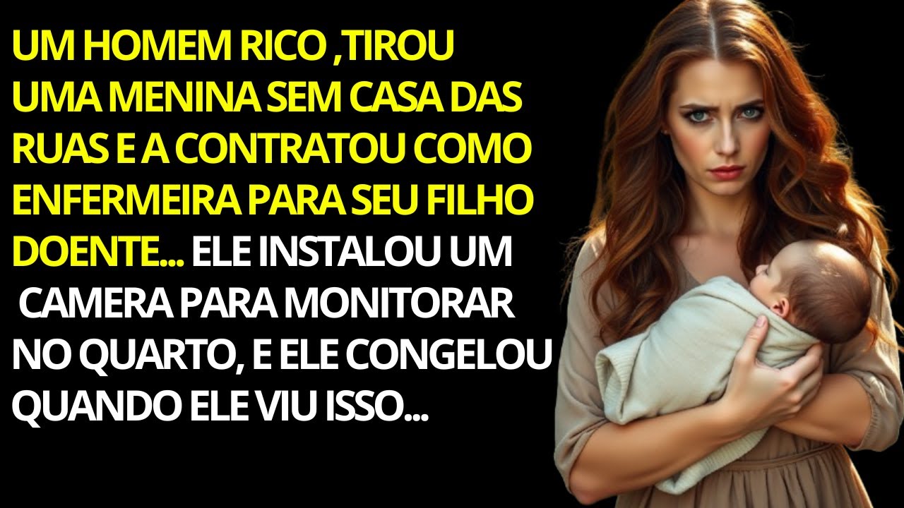 BILHONÁRIO TIROU UMA MENINA SEM TETO DAS RUAS E A CONTRATOU COMO ENFERMEIRA PARA SEU FILHO DOENTE...