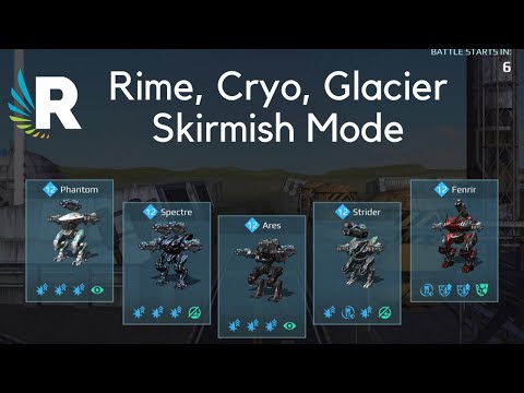 War Robots: Rime, Cryo and Glacier Skirmish Mode