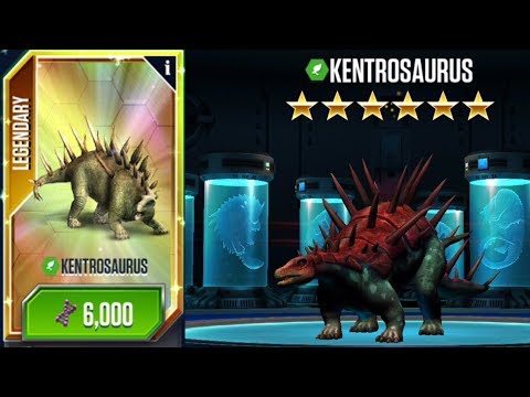 Kentrosaurus Max Level - Jurassic World The Game