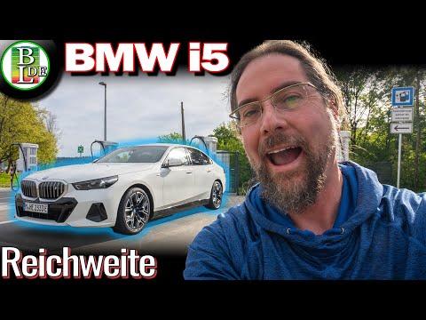 Wie weit fährt der BMW i5 xDrive40 bei 130 km/h (Reichweiten Test)