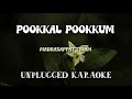 POOKKAL POOKKUM Unplugged Karaoke With Lyrics Madrasapattinam Arya GV Prakash Kumar Amy Andrea