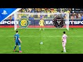FC 24 | Ronaldo vs Messi | Al Nassr vs Inter Miami | Penalty Shootout - PS5 Gameplay