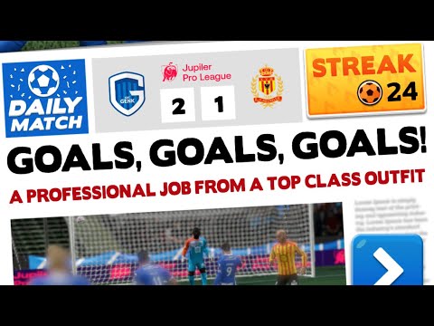 24 Streak - Score! Hero 2022 - KRC Genk Vs. KV Mechelen