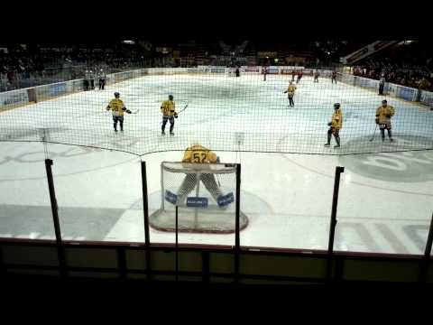 Ässät-Kalpa 20.3.2013. 1st quarter final. Shaun Heshka scores 1-0.