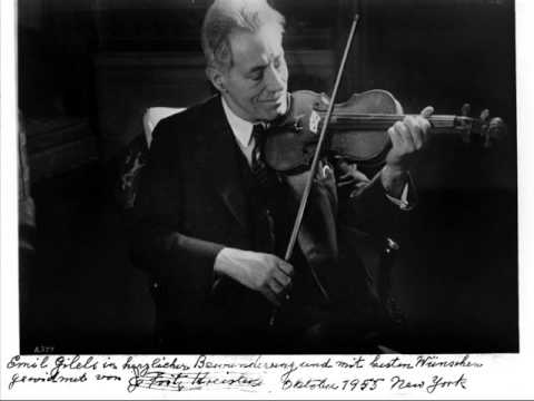 Kreisler plays Paganini  (1/2)