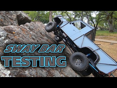 Testing my CUSTOM BUILT Sway Bar!!