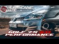 Video: Hurricane V2 Edelstahl Klappenanlage ab OPF Ø89mm VW Golf 7 GTI Performance 245PS