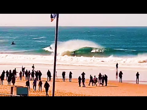 Connor O'Leary's SICK tube-to-hack at 2022 Portugal Pro Supertubos (Day 4)
