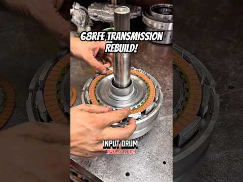 2017 RAM 2500 68rfe Transmission Rebuild (internal stack up) #clutch #transmission #ram #overdrive