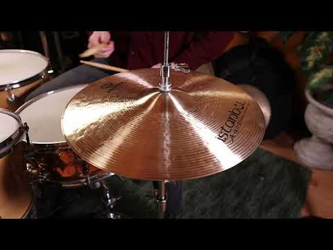 15" Istanbul Agop Mantra Cindy Blackman Santana Hi-Hat Cymbal Pair 930g/1122g