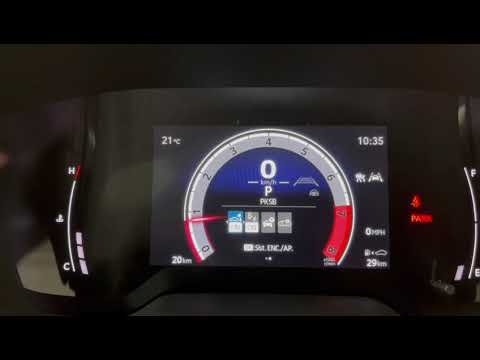 PKSB (Asistente del freno de estacionamiento) en el Toyota Corolla Cross 2023