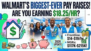 Walmart Employee Pay Rates 2026: Starting Wages & Management Salaries