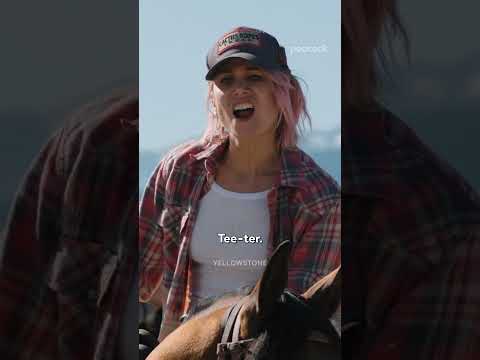 that's not Spanish or Texan, that's just Teeter #Yellowstone #RipWheeler #Shorts