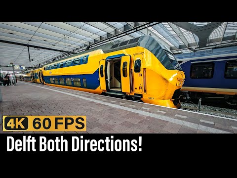 Train Cabinerit / Vernieuwde Delft van beide kanten! / Den Haag - Rotterdam vv. / VIRM / Nov 2024