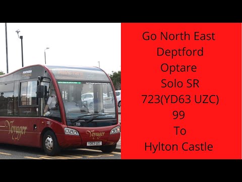 Go North East Depford Based Oparte Solo SR 723 On The 99 To Hylton Castle