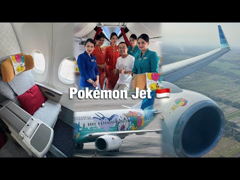 SPECIAL!! Garuda Indonesia Pikachu Jet GA-1 Business Class Experience