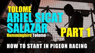 Part 1 How to start Ariel Sicat Salazar aka. Tolome in Pigeon Racing