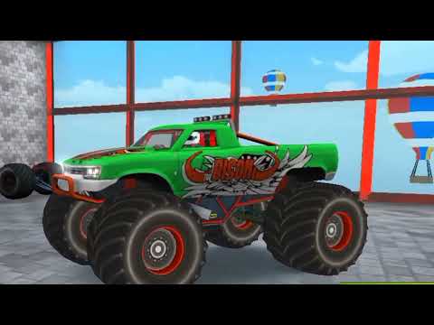 US Monster Truck Driving 3D - ImpossibleCar Mega Stunts Ramp Simulator -Android GamePlay #5