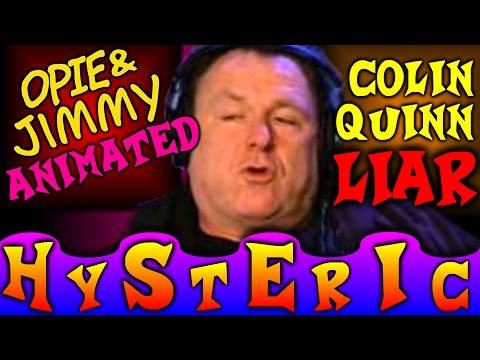 Colin Quinn Caught in a Lie animation - @OpieRadio @HystEricity