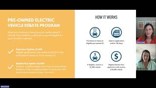 PG&E Electric Vehicle Programs Info Sessions with the SJVCEO | Pre-Owned EV Rebate Program