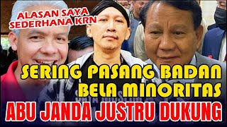 Download lagu ABU JANDA BUKA - BUKAAN ALASAN DUKUNG CAPRES.. | PRABOWO ATAU GANJAR mp3