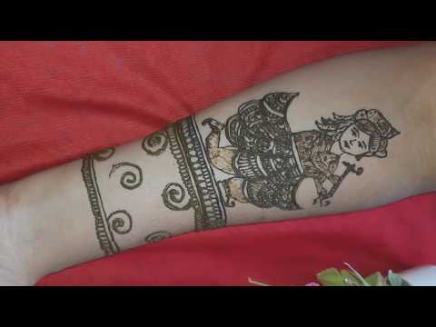 STEP BY STEP BRIDAL MEHNDI HENNA DESIGN TRADITIONAL INDIAN STYLE