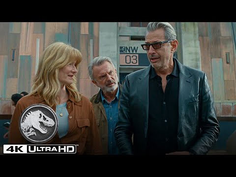 Ellie Sattler, Ian Malcolm und Alan Grant sind wieder vereint in 4K HDR | Jurassic World
