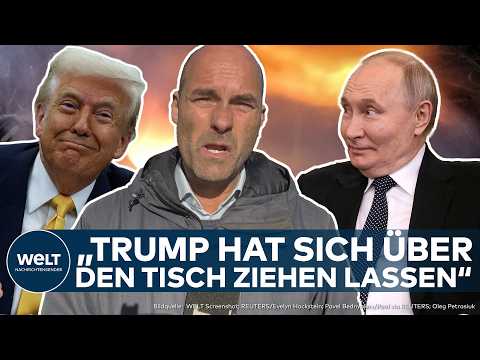 UKRAINE-KRIEG: "Trump über den Tisch gezogen" Nach Putin-Telefonat! Im Kreml knallen die Sektkorken