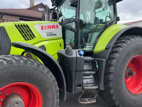 2021 Claas Axion 830 tractor