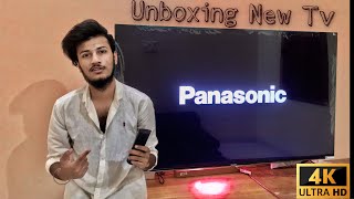 Unboxing Panasonic 4k Hdr Ultra Hd Tv | Tyson15