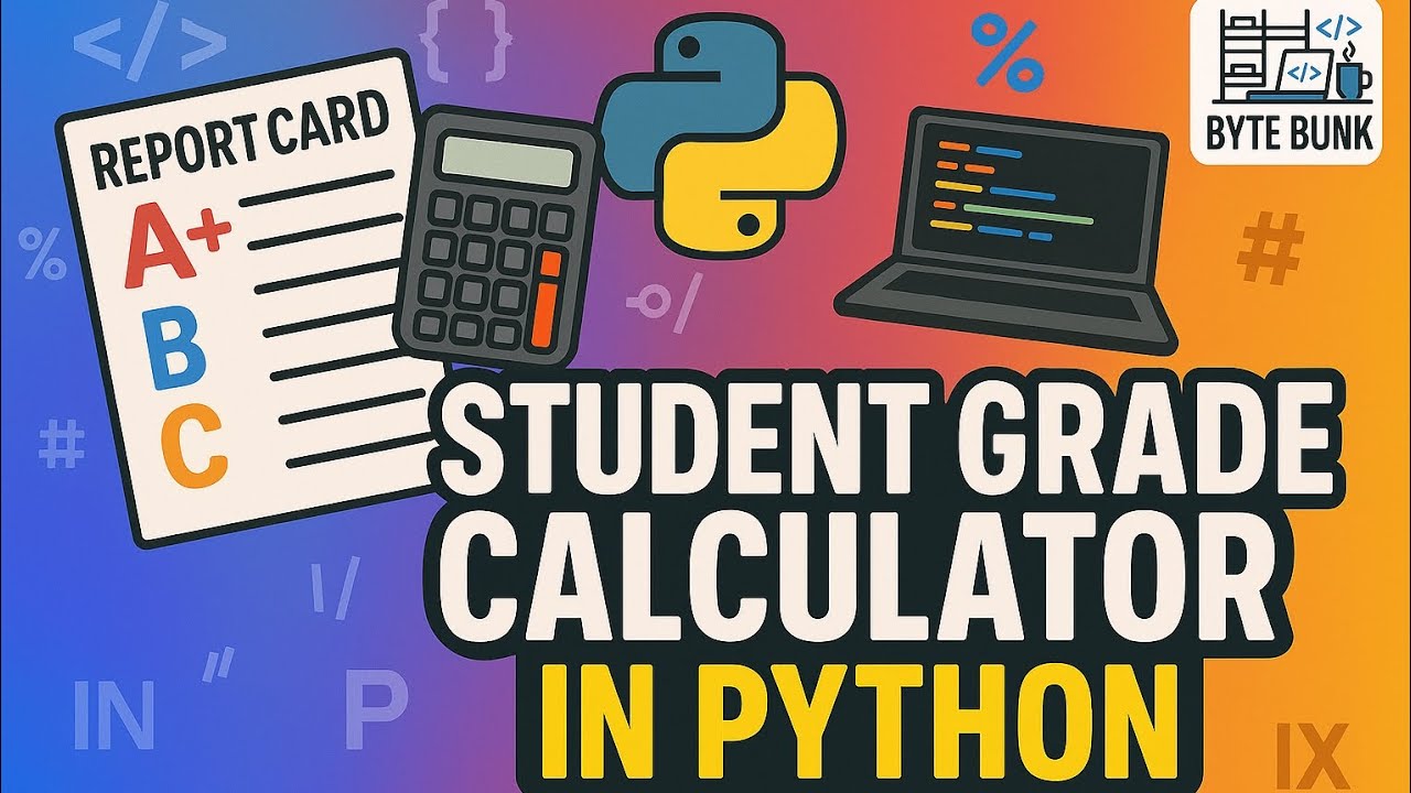 🎓 Student Grade Calculator in Python | Build Grading System | Python Mini Project for Beginners