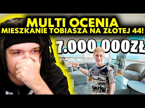 MULTI ocenia MIESZKANIE TOBIASZA NA ZŁOTEJ 44!