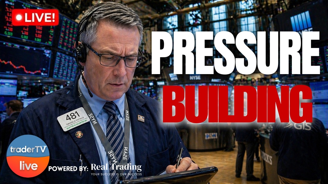 Tech Weakness + Oil Risk 🚨 Markets Caught At All-Time Highs | Stock Market Live