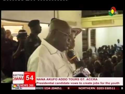 Nana Addo charge students to vote out the NDC government - 13/10/2016