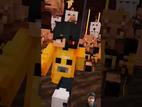 "SHOCKING! NEVER touch a PIGLIN in MINECRAFT 🔥" #shorts