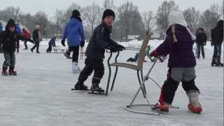 preview picture of video 'schaatsen 2013 Hengelo Gld'
