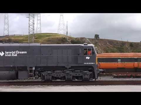 Irish Rail class 071 (088 New Livery) + Timber - Waterford Freight Yard.