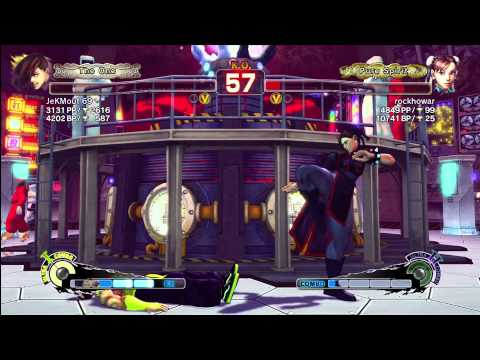 SSF4 AE [Yu] JeKMout 69 vs rockhowar [Chun Li]