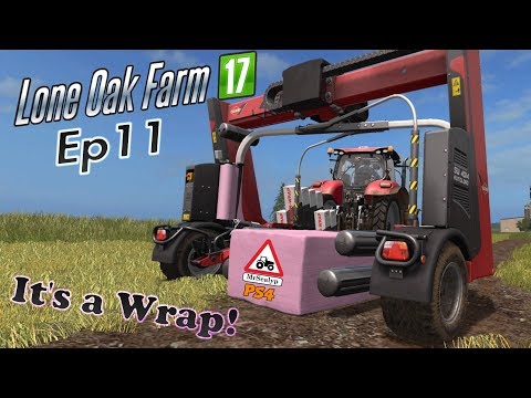 Lone Oak Farm, Ep11 (It's a Wrap!). Farming Simulator 17 PS4, Let's Play/Role Play.