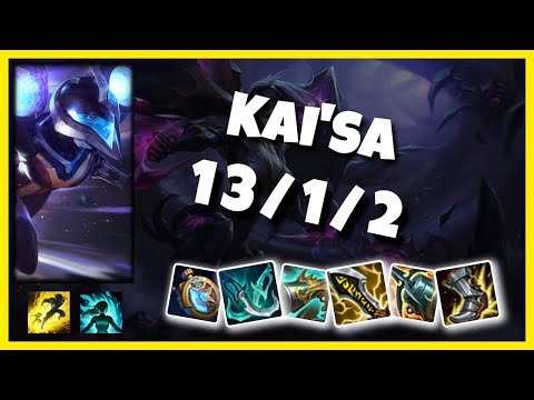 Kai'Sa vs Jhin OCE Challenger BOT (13/1/2) - v11.2