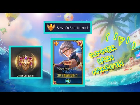 TOP Nakroth | Summer Bash Skin 🌊 | AOV Liên Quân ROV Arena Of Valor
