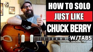 How To Solo Like Chuck Berry w/tabs