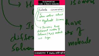 Solvate isomerism ( Hydrate isomerism ) coordination compounds class12