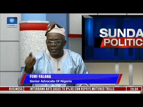 Falana Faults Nigeria's Political Structure Pt 4