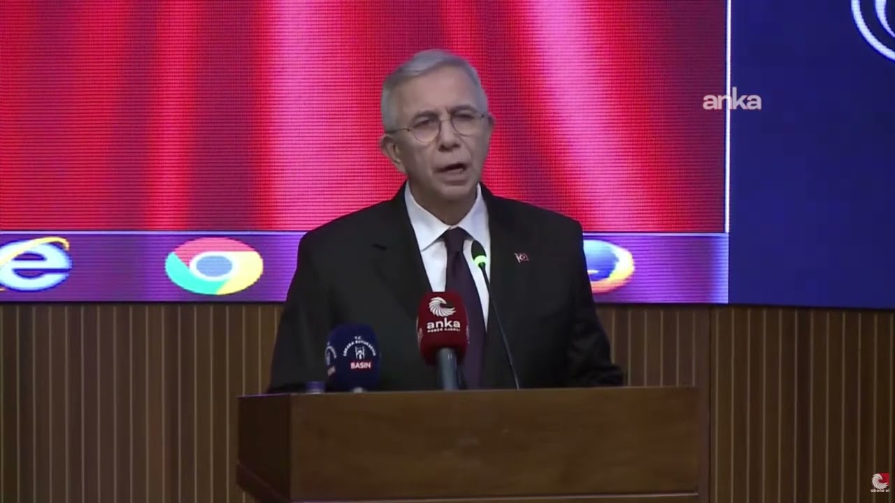 Başkanımız Sn. @mansuryavastv 14 Ocak 2026 Tarihli Su Konulu Basın Toplantısında Konuşuyor: 