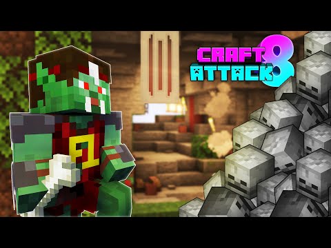 Minecraft Höhle für Ork bauen 🔨 Craft Attack 8 mit Croco #37