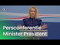Persconferentie Minister President