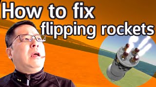 KSP How to fix flipping rockets? #Shorts